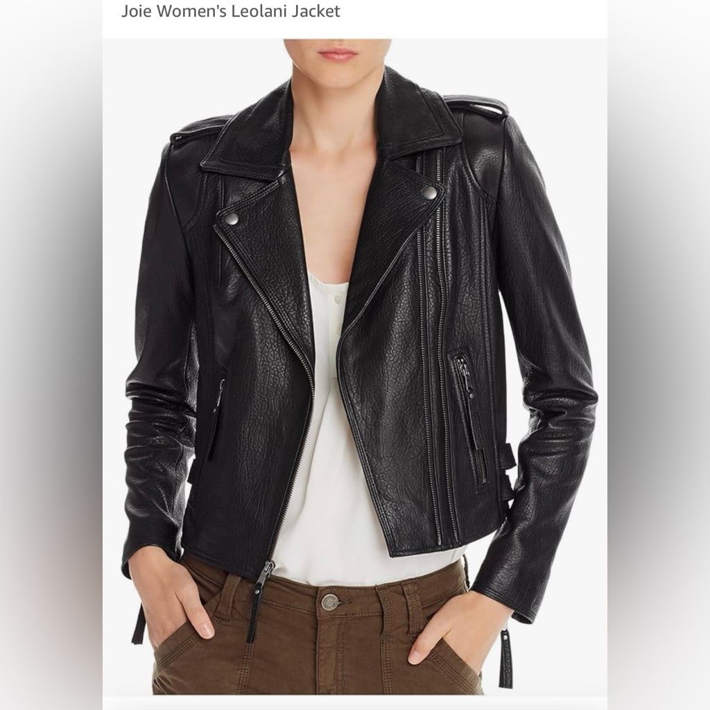 Women’s Joie Leolani Moto Leather Jacket